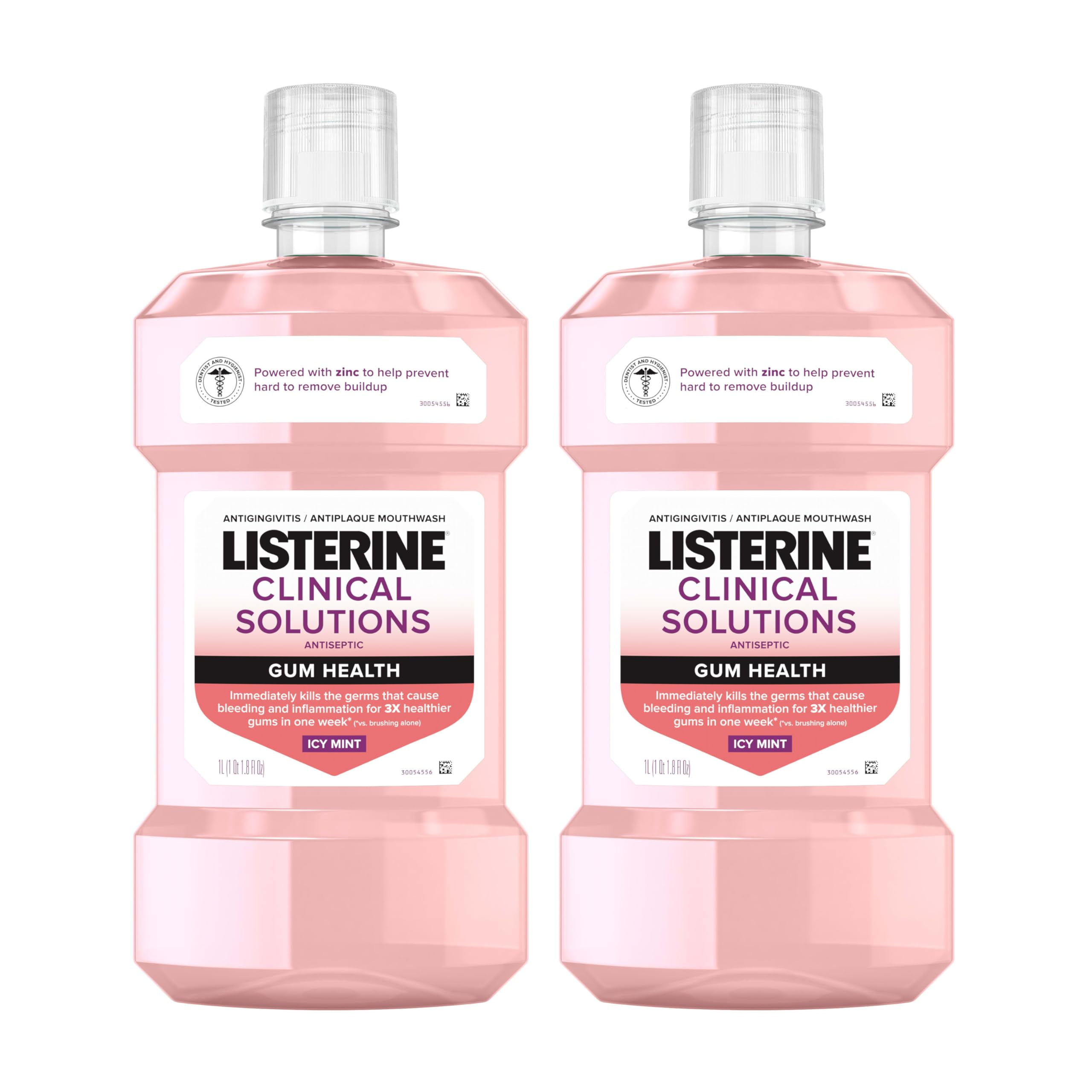 Listerine Clinical Solutions Gum Health Antiseptic Mouthwash
