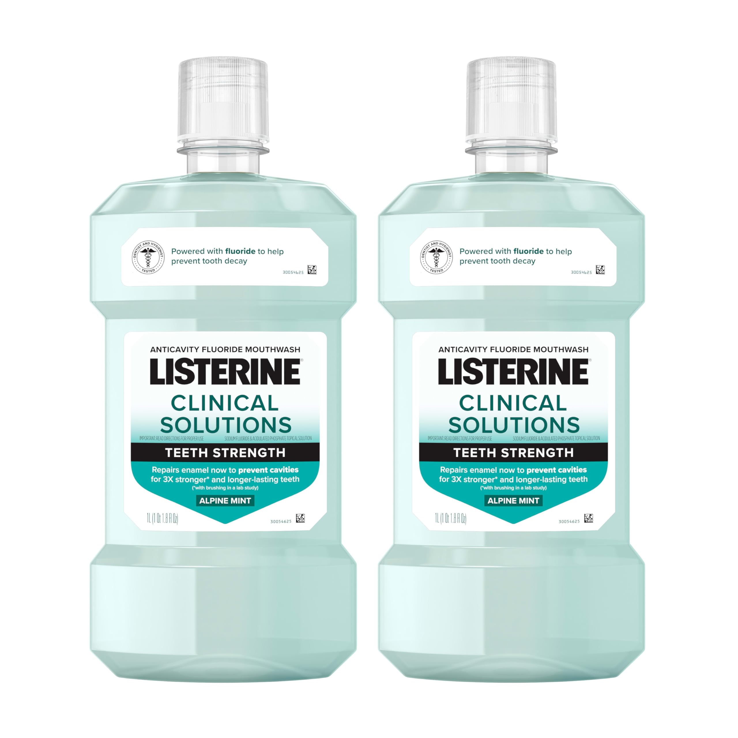 Listerine Clinical Solutions Teeth DNF2 Strength Oral Rinse, Anticavity
