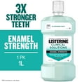 thumbnail image 1 of Listerine Clinical Solutions Teeth Strength Anticavity Fluoride Mouthwash Oral Care, 1 L, 1 of 11