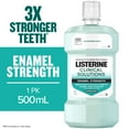 thumbnail image 1 of Listerine Clinical Solutions Teeth Strength Anticavity Fluoride Mouthwash Oral Care, 500 mL, 1 of 11