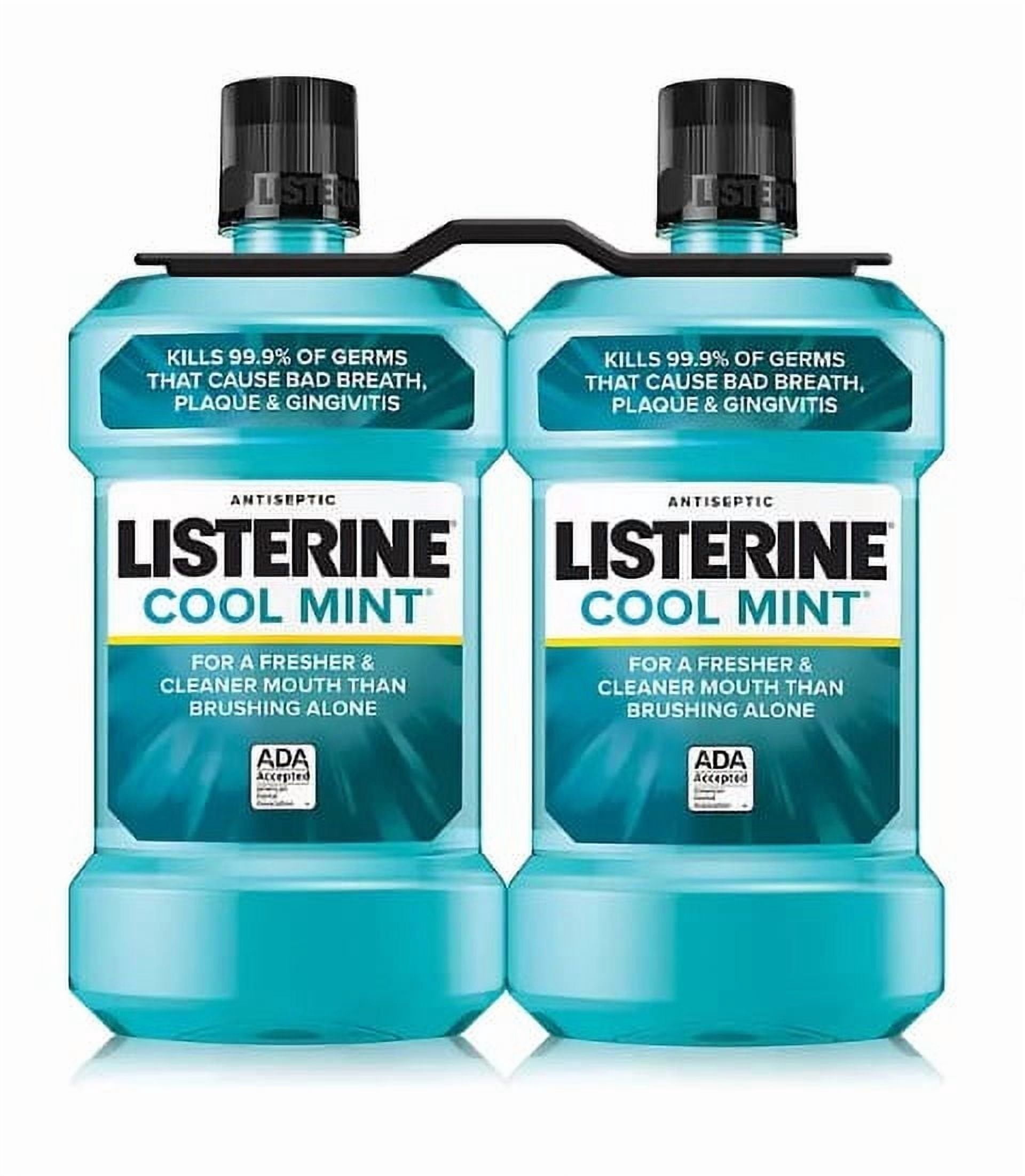 Listerine Cool Mint Antiseptic Mouthwash (1.5L, 2 pk.)