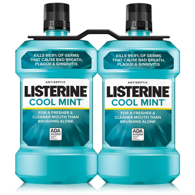 Listerine Cool Mint Antiseptic Mouthwash (1.5L 2 pk.)