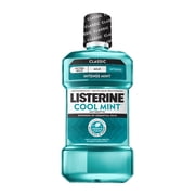 Listerine Cool Mint Intense Antiseptic Mouthwash 500 ml - Fights Bad Breath & Plaque