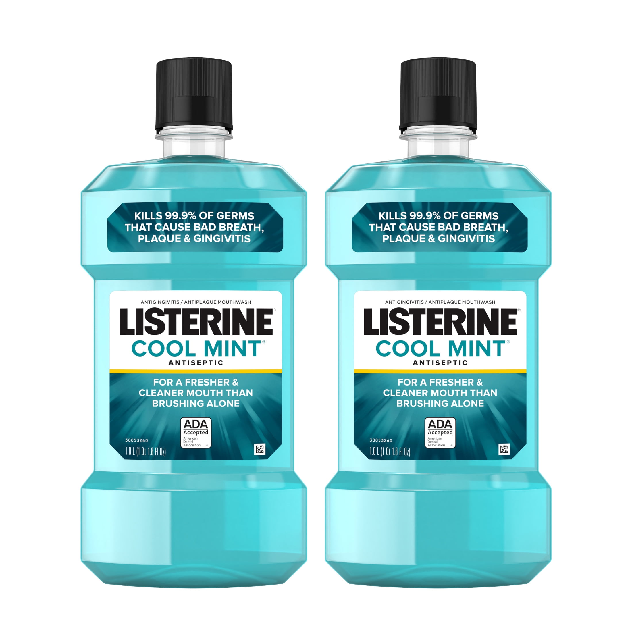 The Breath Co Alcohol Free Mouthwash Icy Mint - 500ml - Boots
