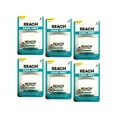 thumbnail image 1 of REACH Cool Mint Dental Floss, Plaque Remover for Teeth, Shred Resistant, Waxed, 55yd (Pack of 6), 1 of 7