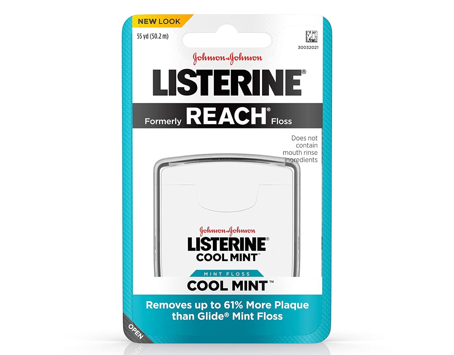 Listerine Dental Floss, Cool Mint 55 yds