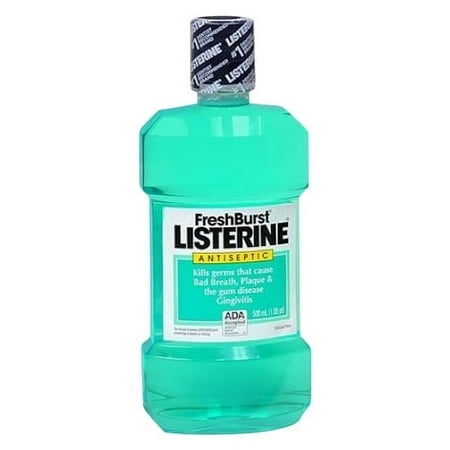 Listerine Fresh Burst Antiseptic Mouth Wash - 8.5 Oz, 6 Pack