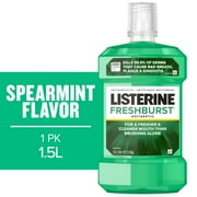 Listerine Freshburst Antiseptic Mouthwash Oral Care, Mint, 1.5 L