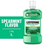 Listerine Freshburst Antiseptic Mouthwash Oral Care, Mint, 1 L