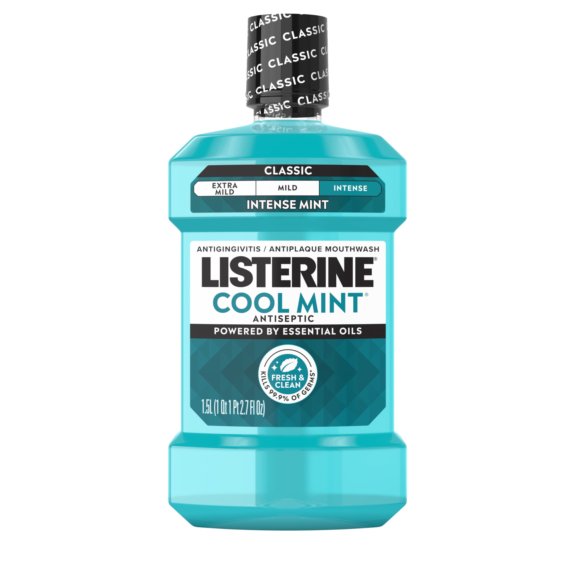 6 pack Listerine Cool Mint Intense Antiseptic Mouthwash, F