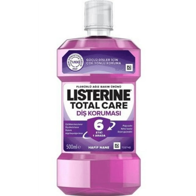 Listerine Mouthwash & Mouth Cleaning Fresh Mint 500 ml.