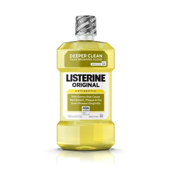 Listerine Freshburst Intense Antiseptic Mouthwash Oral Care, Intense Spearmint, 250 mL