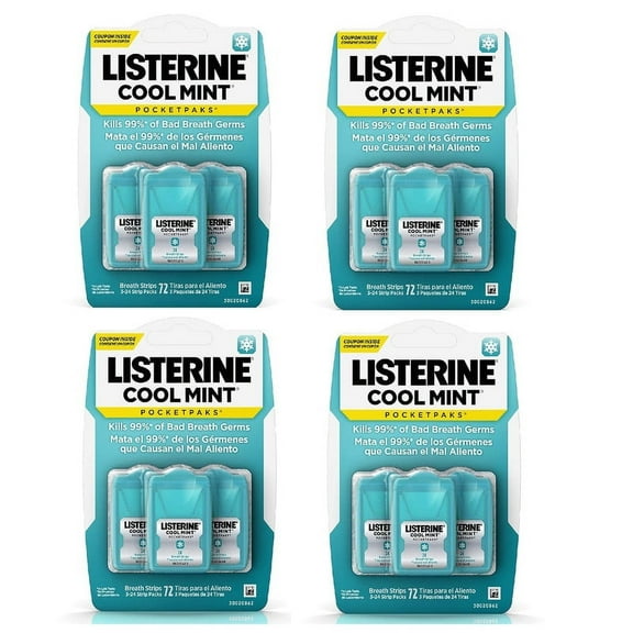 Listerine PocketPaks Cool Mint - 288 Breath Strips