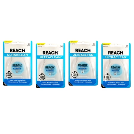 Reach Ultraclean Dental Mint Floss, 30 ct, 4 Pack price history and forecast - Reach JO401300