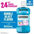 thumbnail image 1 of Listerine Total Care Kids Anticavity Alcohol-Free Mouthwash, Bubble Blast, 500 mL, 1 of 12