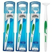Listerine UltraClean Access Flosser (with 3 Refill Heads) (Pack of 3)