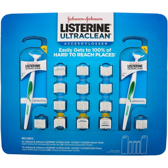 Listerine UltraClean Flosser Club-Pack 1 ea
