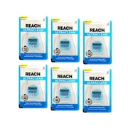 Reach Ultraclean Dental Floss, Oral Care, Mint-Flavored, 30 Yards Pack of 6