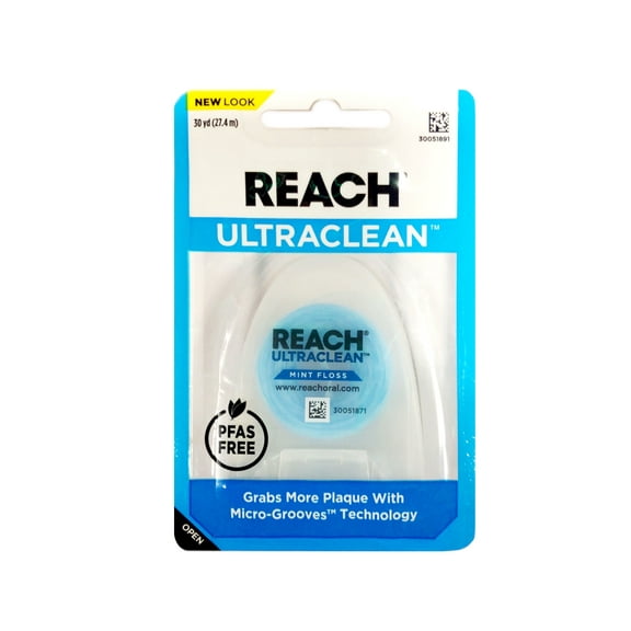 Reach UltraClean Mint Dental Floss 30 yd (Pack of 2)