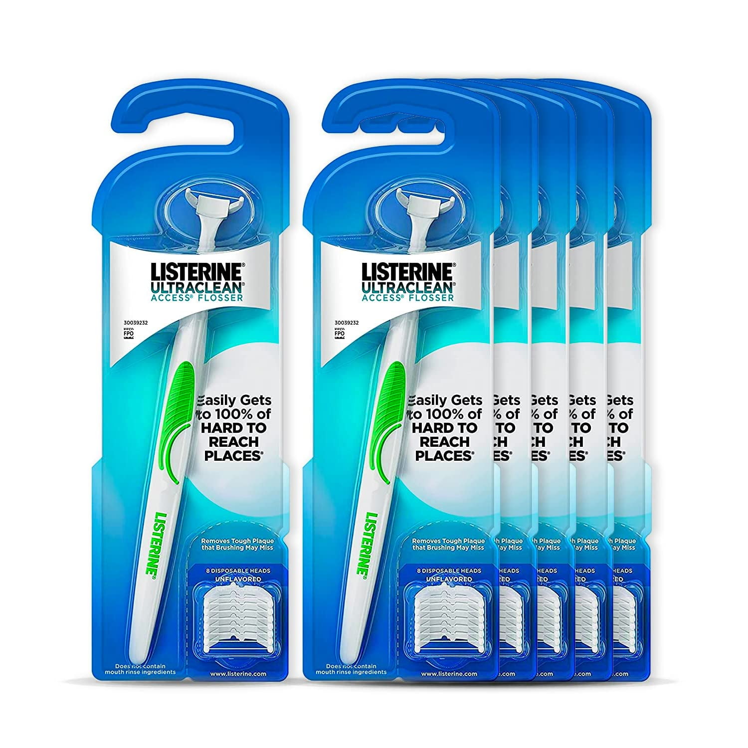 Listerine Ultraclean SnapOn Dental Flosser Refills (Pack of 4