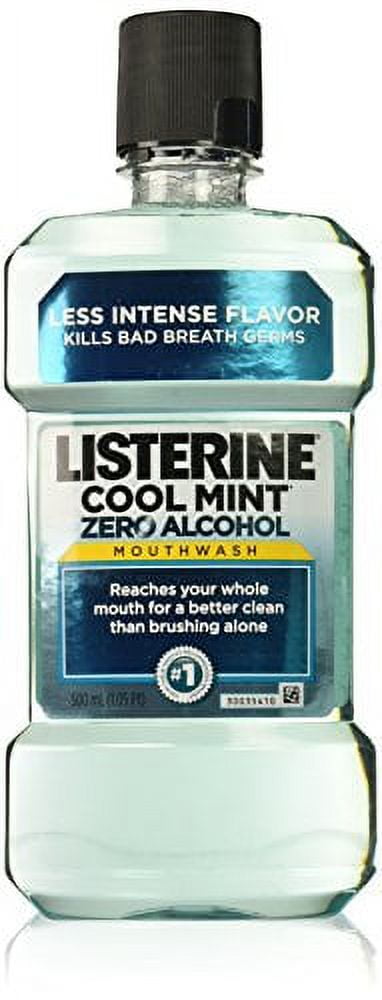 Listerine Zero Cool Mint Mouthwash (Pack of 6)