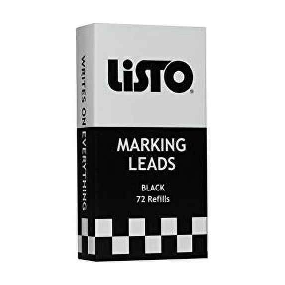Listo 162 Refill, Box of 72, BLACK