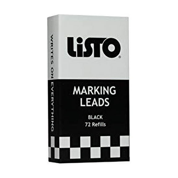 Listo 162 Refill, Box of 72, BLACK