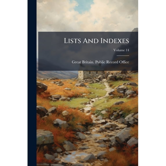 Lists And Indexes; Volume 14 (Paperback)
