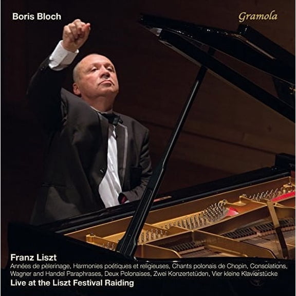 Liszt / Bloch,Boris - Live at Liszt Festival Raiding - Music & Performance - CD