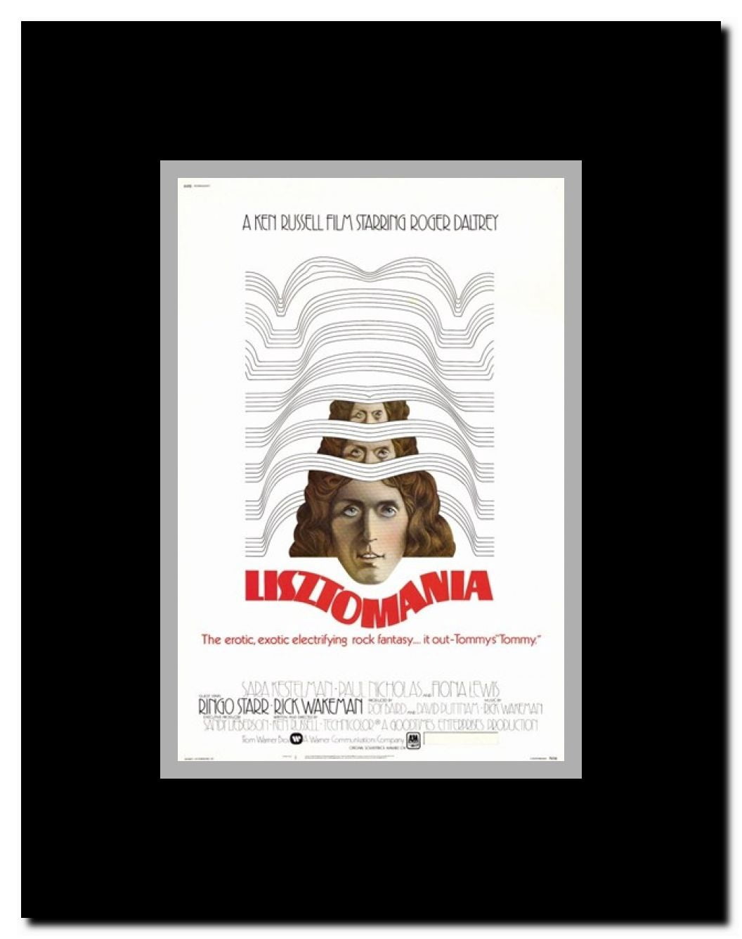 Lisztomania Framed Movie Poster