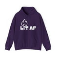 thumbnail image 1 of Lit AF Unisex Heavy Blend™ Hooded Sweatshirt, 1 of 4