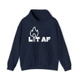 thumbnail image 1 of Lit AF Unisex Heavy Blend™ Hooded Sweatshirt, 1 of 4