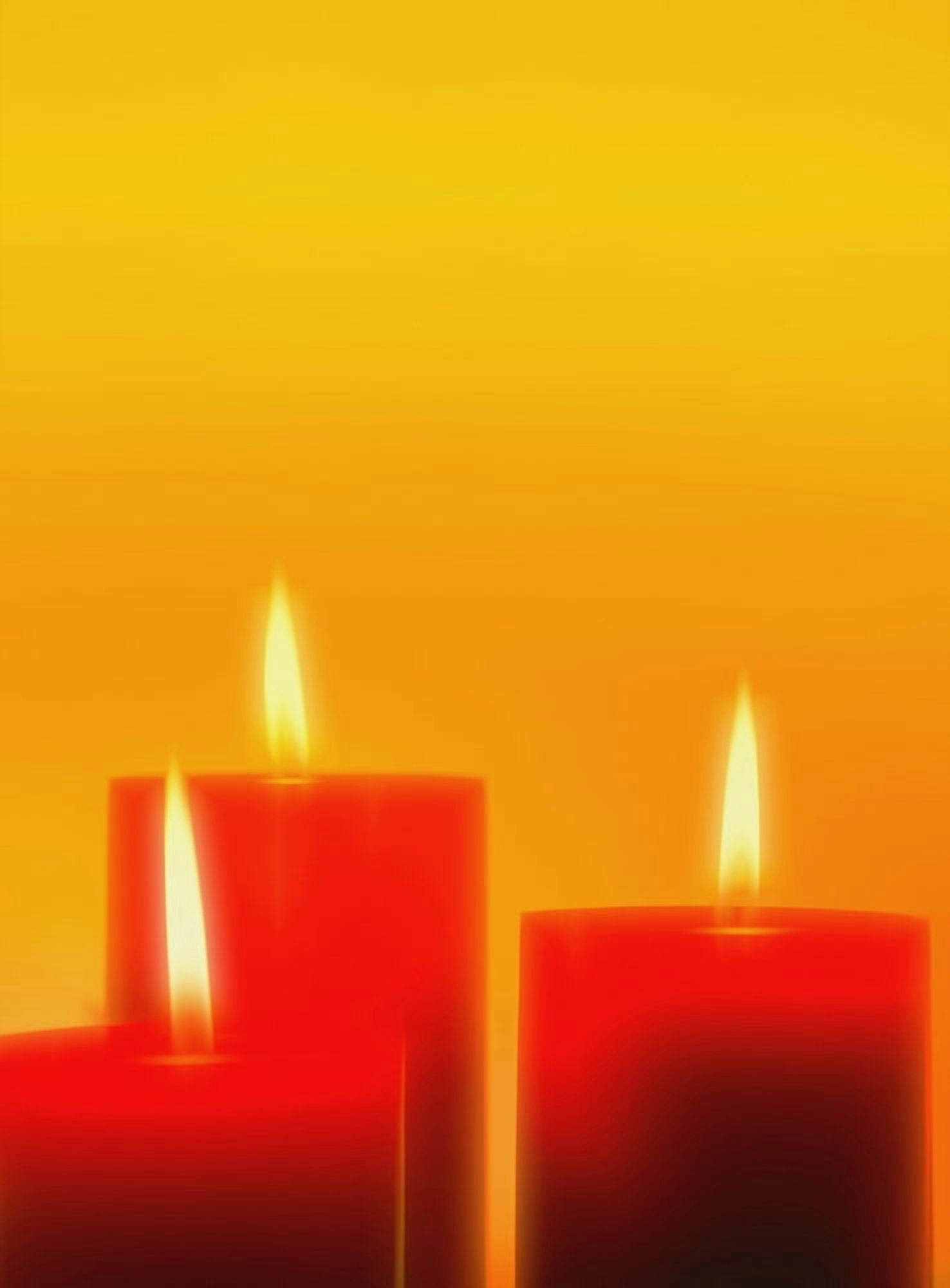 Lit Candles Canvas Art - Carson Ganci Design Pics (24 x 32)