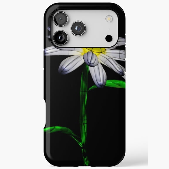 Lit Daisy Flower Art Design Cover iPhone Case 17 16 15 14 13 12 11 Pro Max
