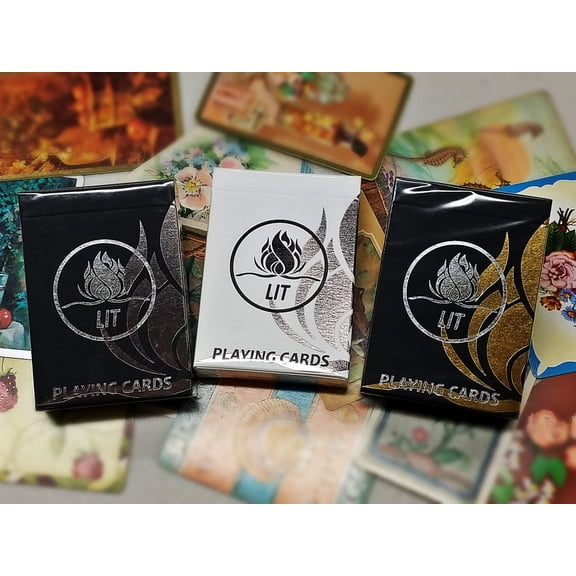 Lit V2 Private Reserve Playing Cards by Michael McClure