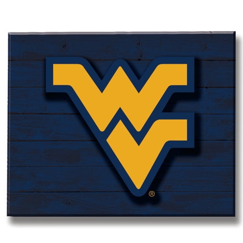 West Virginia Mountaineers 15" x 18" Lit Wall Decor