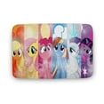 thumbnail image 1 of My Lit-tle Pony Bathroom Rugs, Extra Soft And Absorbent Bath Mat, Non-Slip, Machine Washable Doormat, Quick Dry Bath Carpet for Bathroom Floor, Tub, Shower, 1 of 8