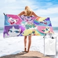 thumbnail image 1 of My Lit-tle Pony Microfiber Beach Towel Oversized Lightweight Quick Dry Sand Free Large Towels for Swimming Pool Camping Beach Accessories Travel Things for Vacation Essentials Gift, 1 of 8