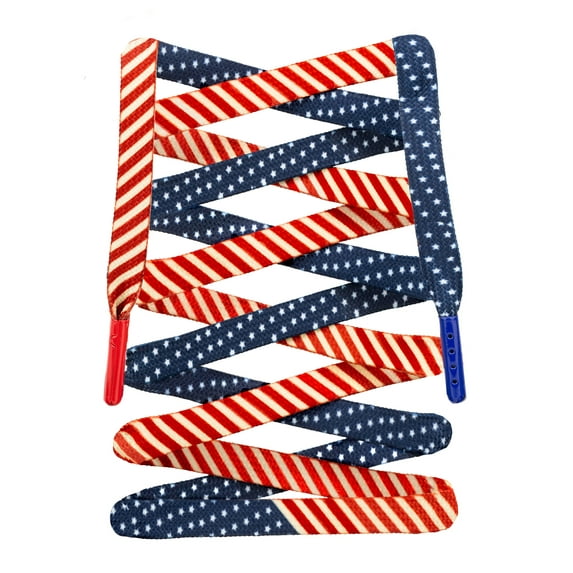 LitLaces - America Patriotic Shoelaces