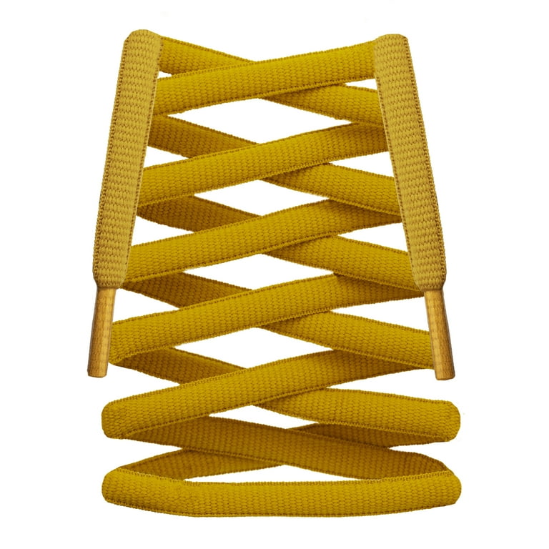 LitLaces Premium Fat Oval Ultra Wide Replacement Shoelaces for