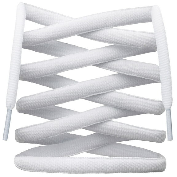 LitLaces - Premium Fat Oval Ultra Wide Replacement Shoelaces for Nike Dunk SB & Foamposite, Fits Lows and Highs