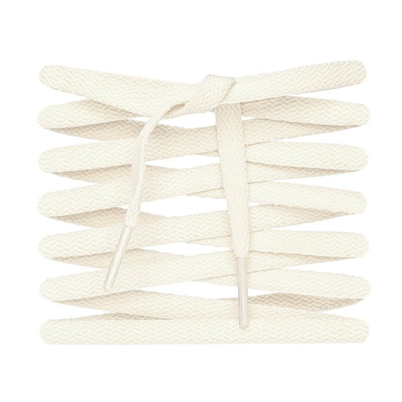 LitLaces - Premium Flat Cotton Shoe Laces Replacement for Air Jordan, Nike Dunk, Air Force 1, Converse, & Casual Shoes