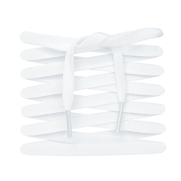 LitLaces - Premium Flat Cotton Shoe Laces Replacement for Air Jordan, Nike Dunk, Air Force 1, Converse, & Casual Shoes