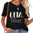 thumbnail image 1 of Lita Shirts for Women Mothers Day idea Cute Grandma Lita T-Shirt, 1 of 5