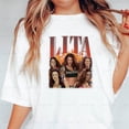 thumbnail image 1 of Lita The Wrestler Hall of Fame Women's Vintage New Unisex T-Shirt, up to 5XL, 1 of 3