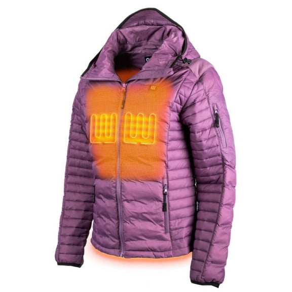 Lita Women's Heated Puffer Jacket by Gobi Heat