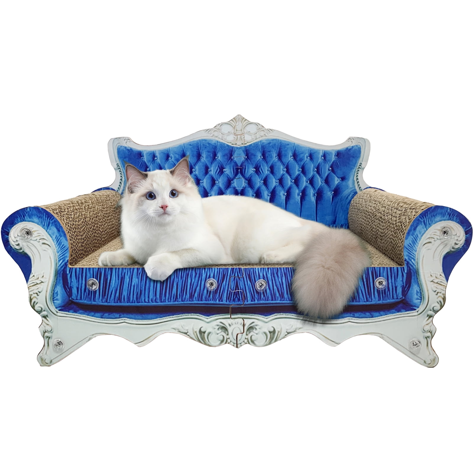 Cardboard cat scratcher sofa online