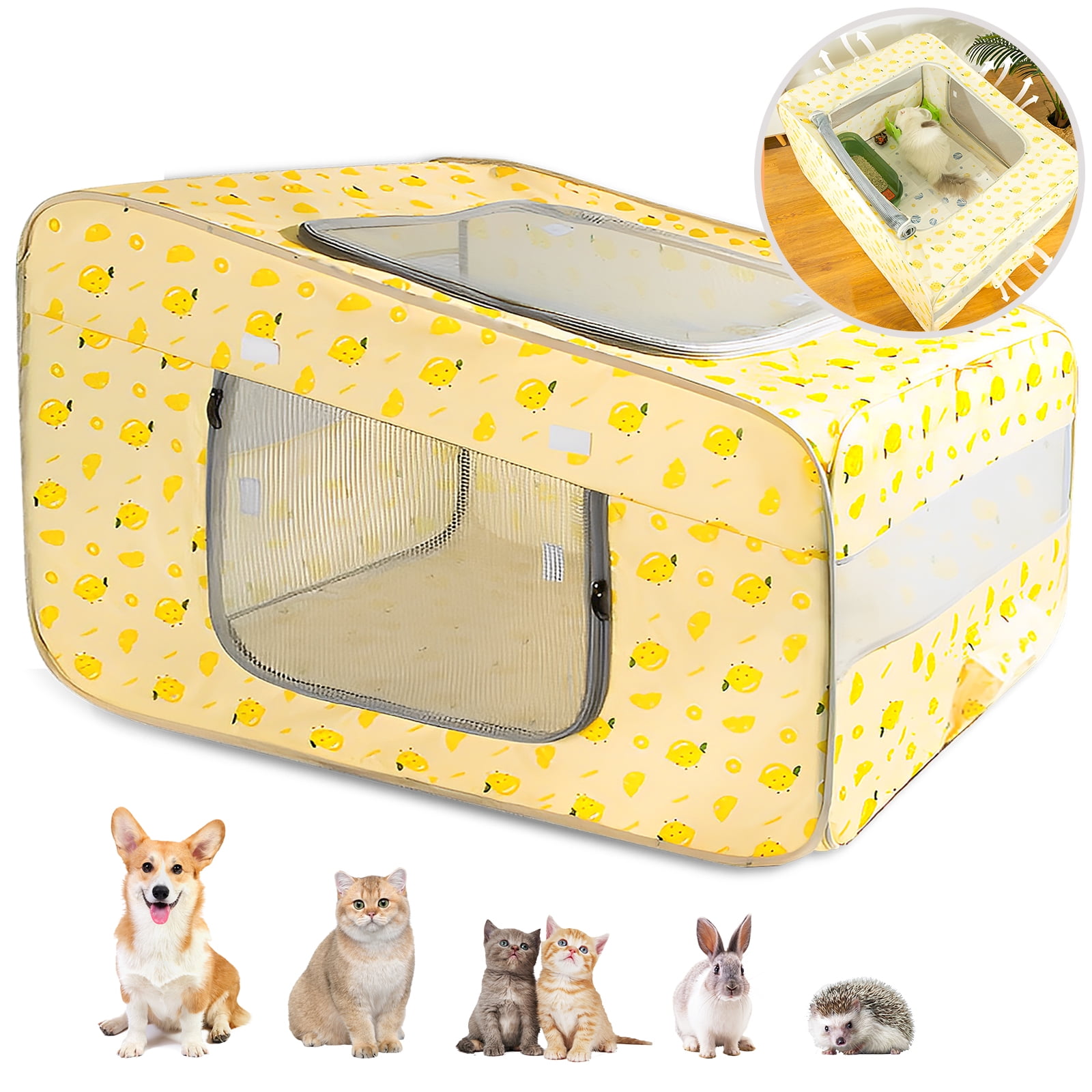 Dog Tent Dog Kennel Pet Playpen Cat Playpen, Foldable Cat Playpen