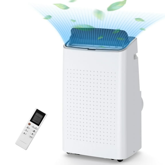 Litake 14,000 BTU Portable Air Conditioner, Cools up to 700 Sq. Ft. 3-in-1 Portable AC w/Fan & Dehumidifier w/Remote Control, 24-Hour Timer, 3-Speed Air/Nightlight