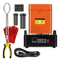 Litake 3 1Kg Gold Melting Furnace with Digital Temperature Control and Crucibles for Melting, 110V Electric Melting Furnace Smelting Metals Such As Gold, Silver, Copper, and Aluminum